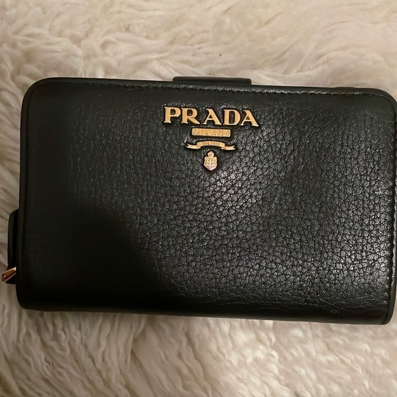 Prada Handbags - Prada Black Wallet